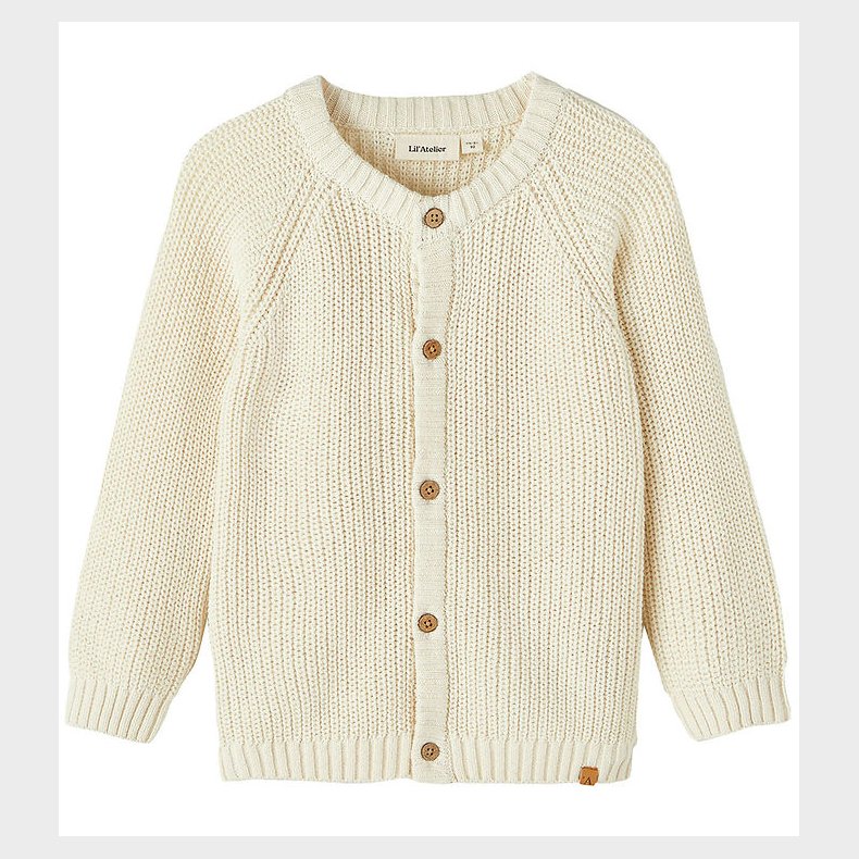 Lil' Atelier Cardigan - Strik - NmnEmlen - Turtledove