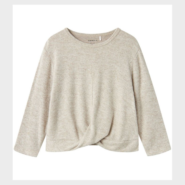 Name It Bluse - NmfTaytum - Pure Cashmere/Single dyed