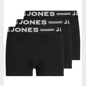 Jack & Jones Boxershorts - Sense Trunks - 3-pak - Sort
