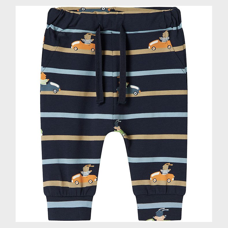 Name It Bukser - NbmVroels - Navy Blazer/Animals In cars