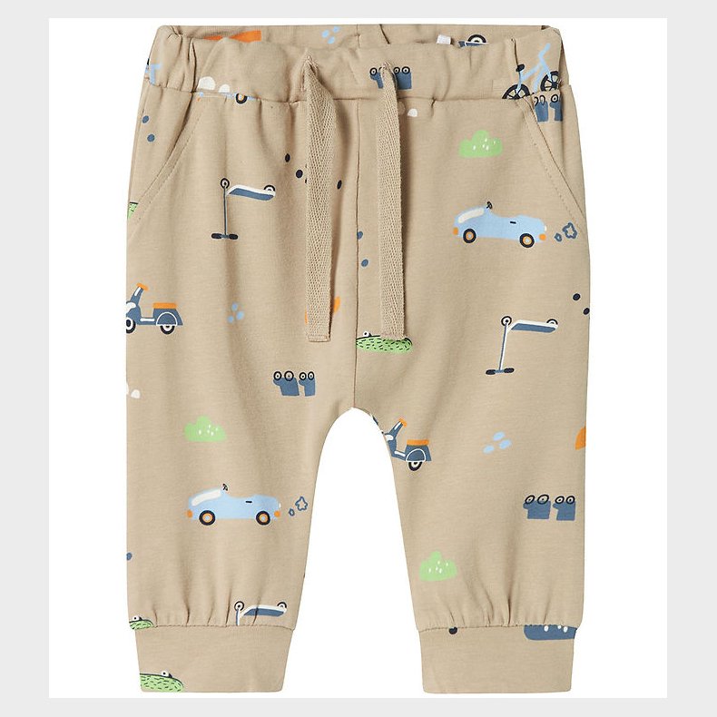 Name It Bukser - NbmVroels - Pure Cashmere/Cars And Bikes