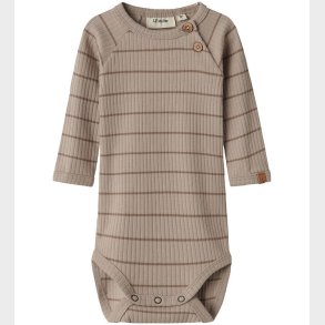 Lil' Atelier Body l/ - Rib - NbmKail - Pure Cashmere m. Striber