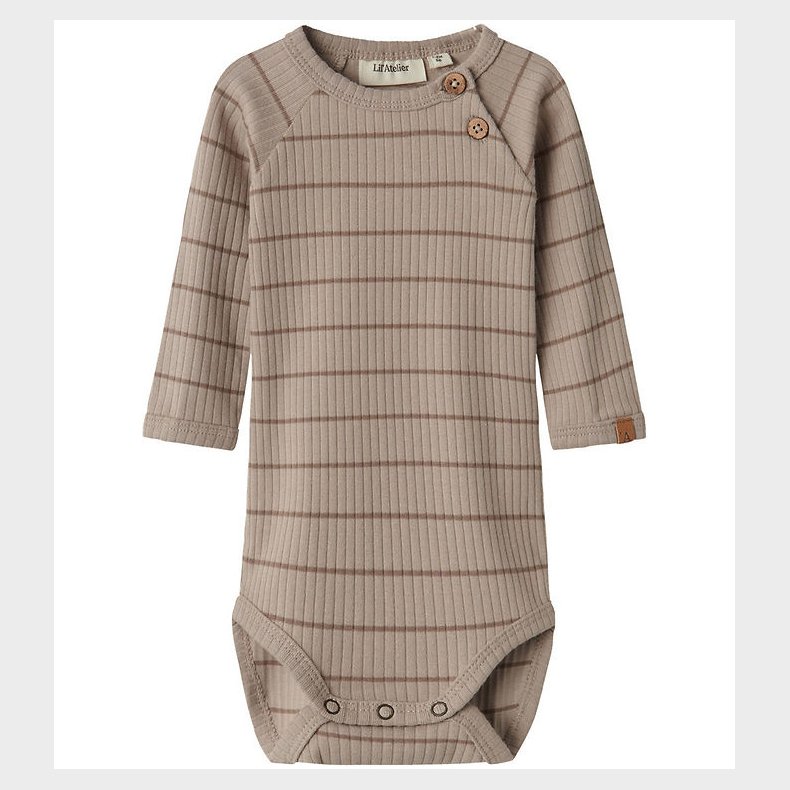Lil' Atelier Body l/ - Rib - NbmKail - Pure Cashmere m. Striber