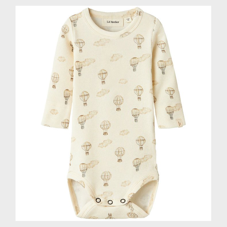 Lil' Atelier Body l/� - Rib - NbnGavo - Turtledove/AIR BALLOON