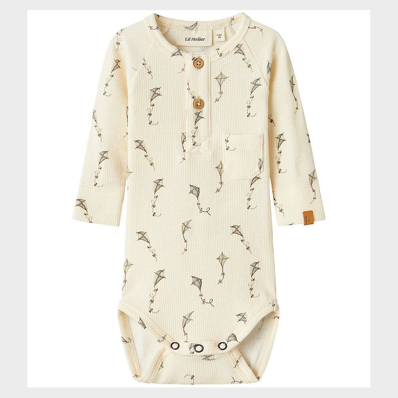 Lil' Atelier Body l/� - Rib - NbmGavo - Turtledove/KITES