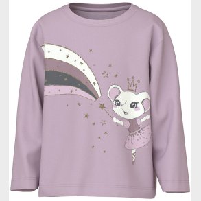 Name It Bluse - NmfValiane - Winsome Orchid/Ballet Mouse