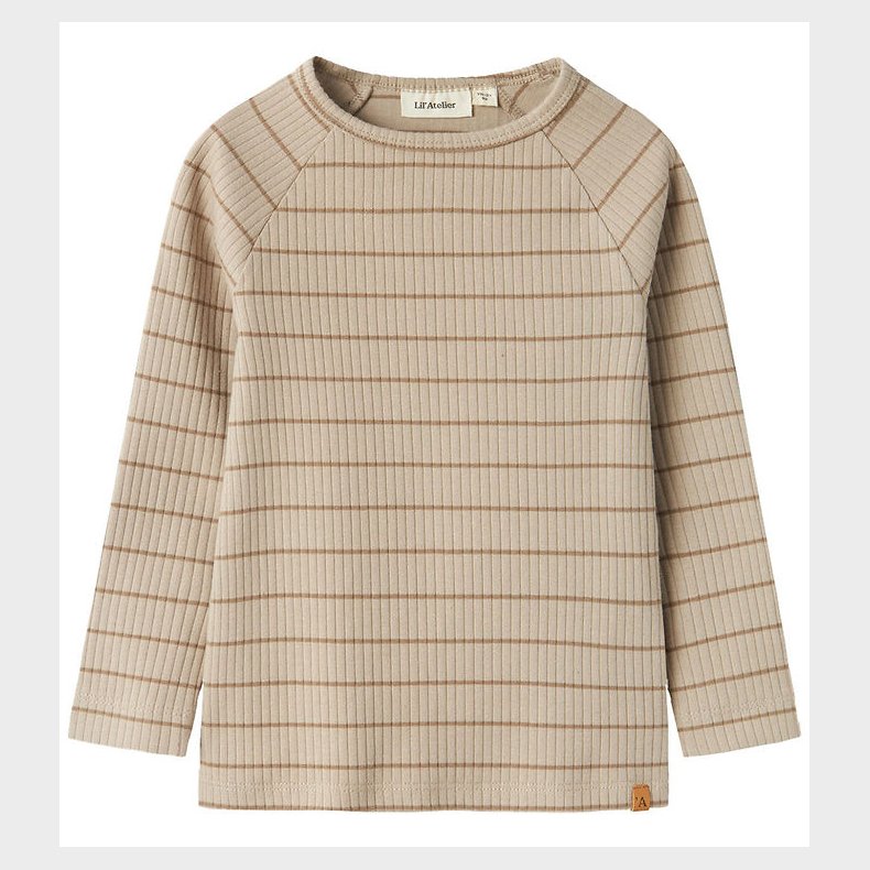 Lil Atelier Bluse - Rib - NmmKail - Pure Cashmere