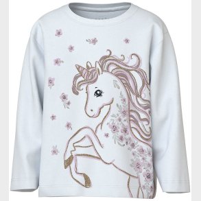 Name It Bluse - NmfValiane - Bright White/Unicorn