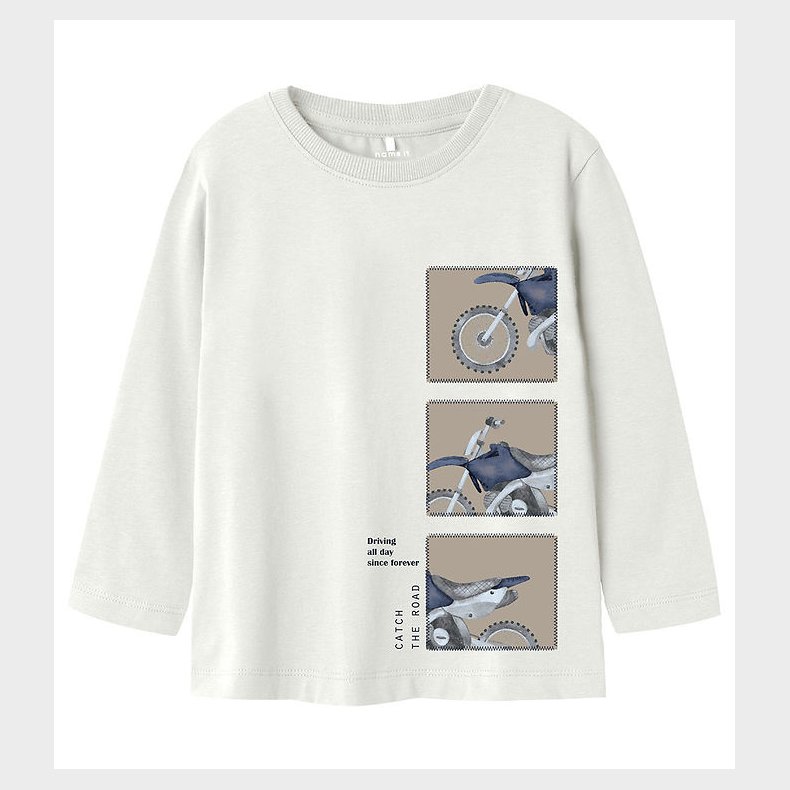 Name It Bluse - NmmTras - Cloud Dancer