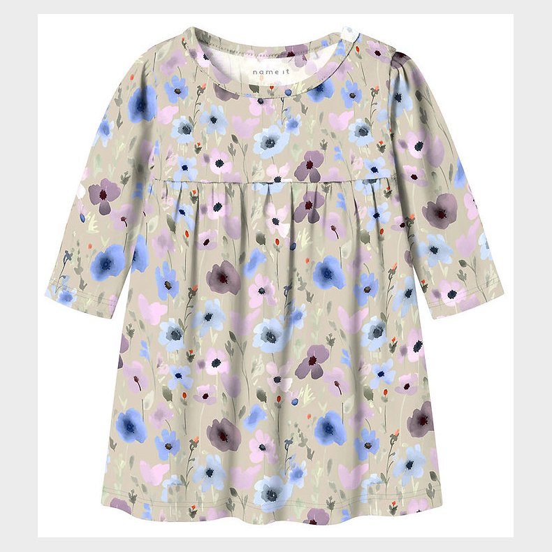 Name It Kjole l/ - NbfTiane - Summer Sand