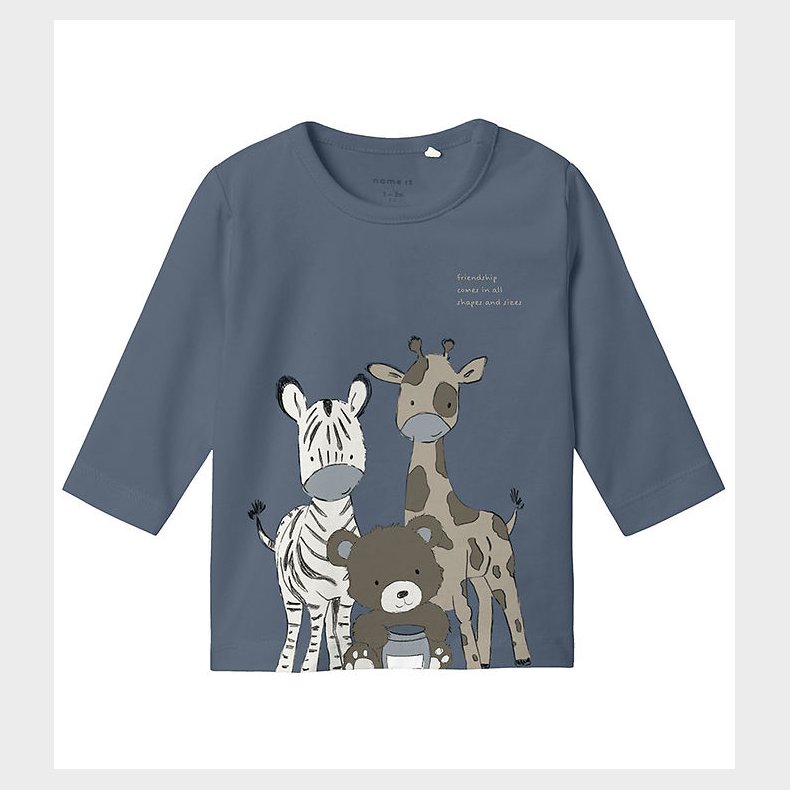 Name It Bluse - NbmTumo - China Blue