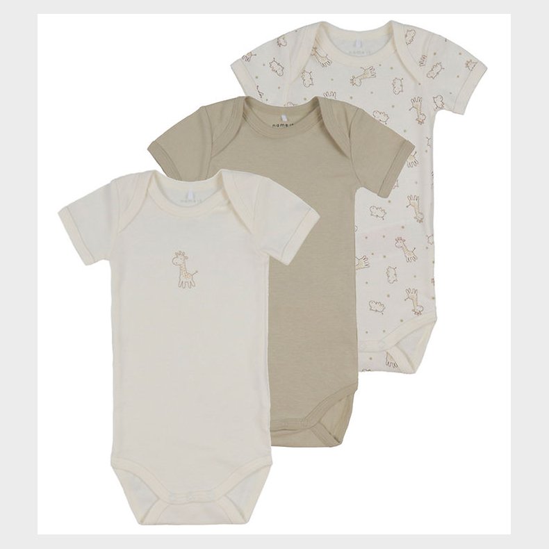Name It Body k/ - Noos - NbnBody - 3-pak - Jet Stream