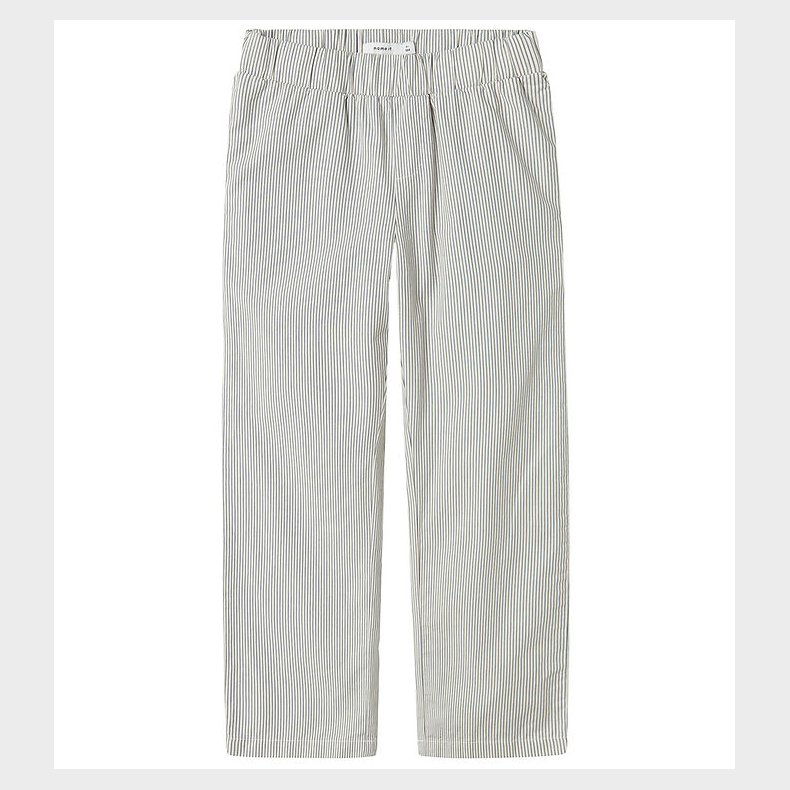 Name It Bukser - Noos - NknJela - China Blue/Hvidstribet