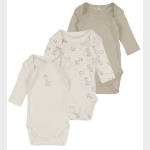 Name It Body l/ - Noos - 3-pak - Jet Stream