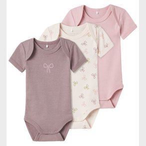 Name It Body k/ - Noos - 3-pak - Barely Pink
