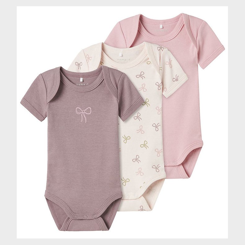 Name It Body k/� - Noos - 3-pak - Barely Pink