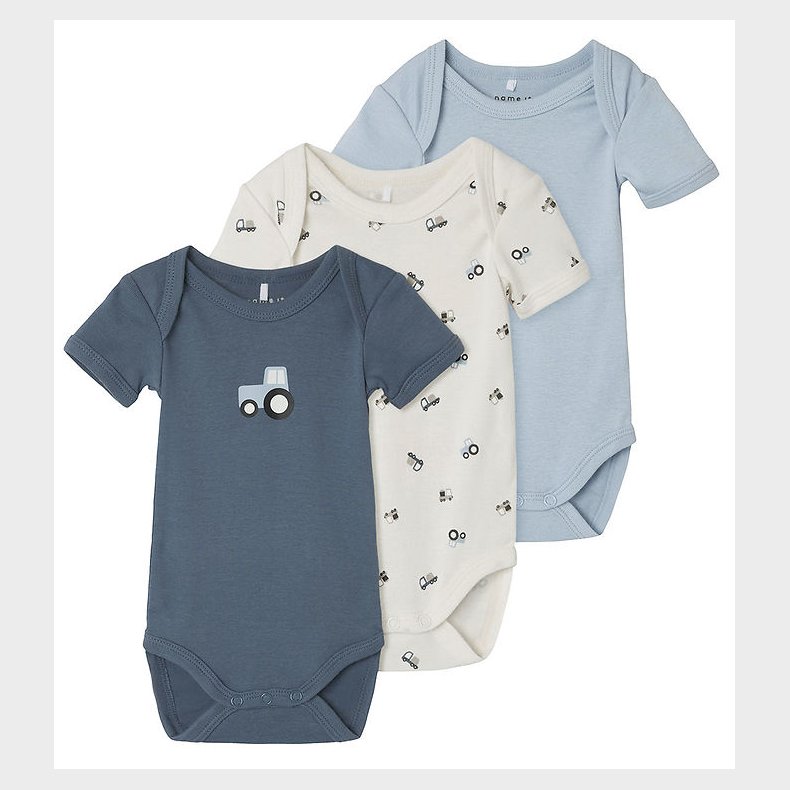 Name It Body k/� - Noos - 3-pak - Jet Stream
