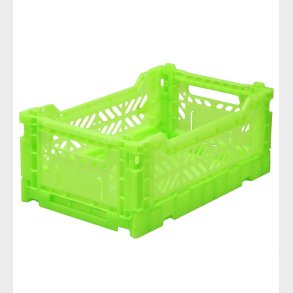 Aykasa Foldekasse - 27x17x11 cm - Mini - Neon Green
