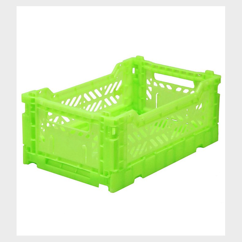 Aykasa Foldekasse - 27x17x11 cm - Mini - Neon Green