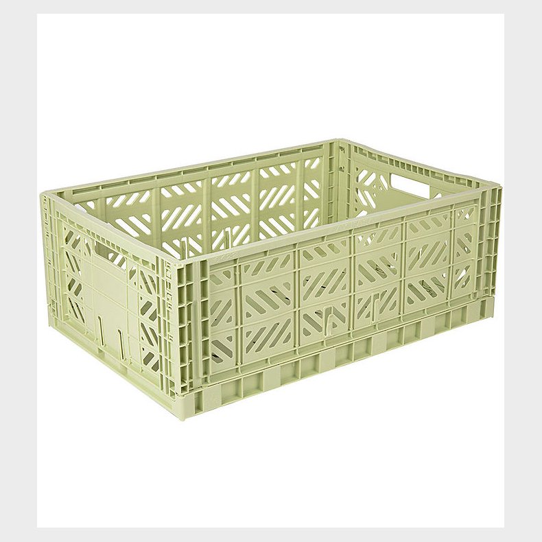 Aykasa Foldekasse - 60x40x22 cm - Maxi - Lime Cream