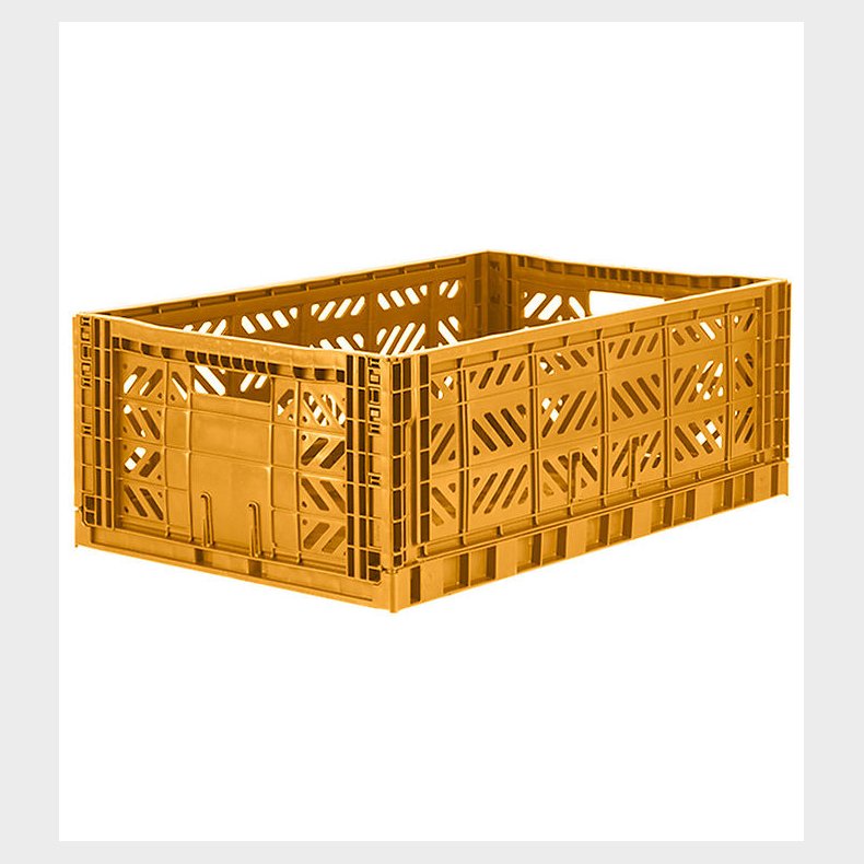 Aykasa Foldekasse - 60x40x22 cm - Maxi - Mustard