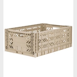 Aykasa Foldekasse - 60x40x22 cm - Maxi - Sand