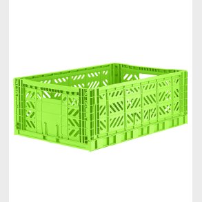Aykasa Foldekasse - 60x40x22 cm - Maxi - Neon Green