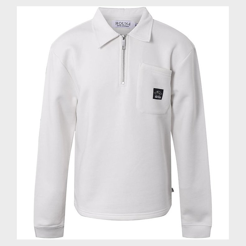 Hound Sweatshirt m. Lynl�s - Off White