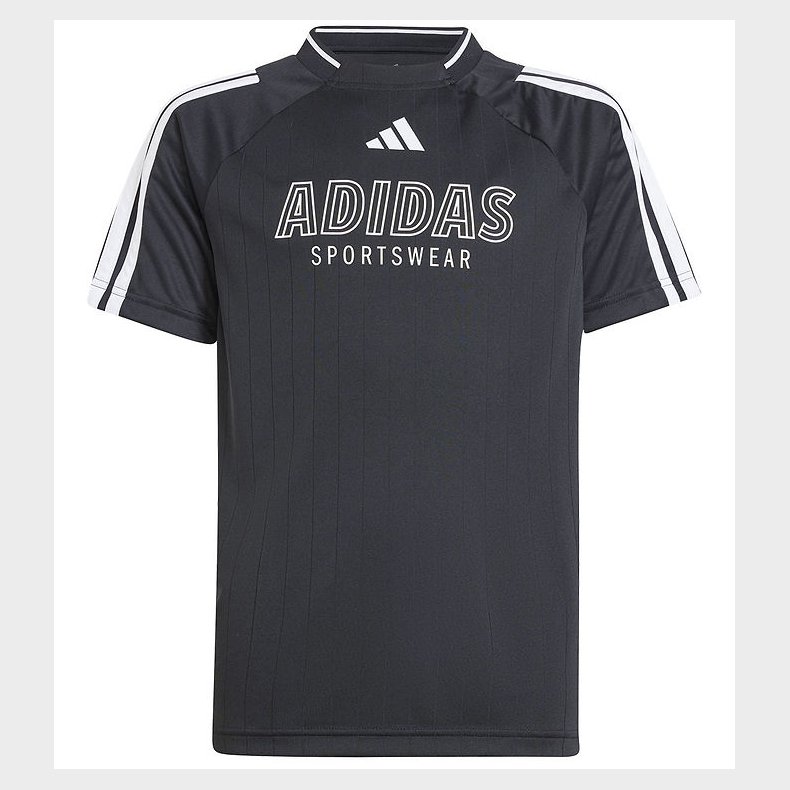 adidas Performance T-shirt - J Hot - Black/White