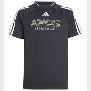 adidas Performance T-shirt - J Hot - Black/White