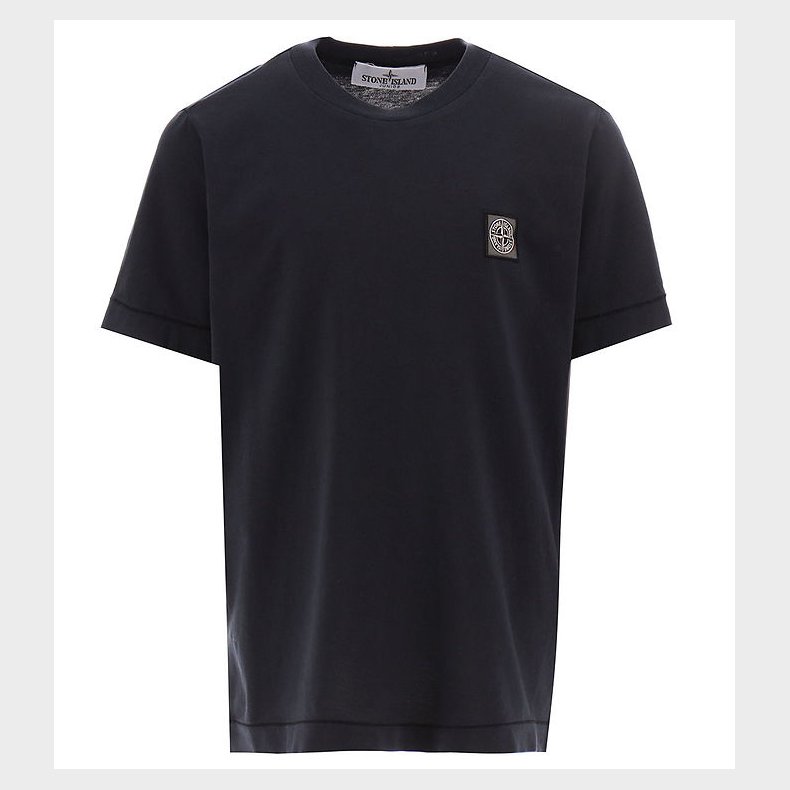 Stone Island T-shirt - Navy Blue m. Logo