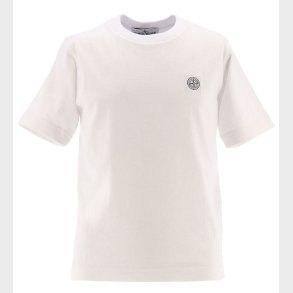 Stone Island T-shirt - Hvid m. Logo
