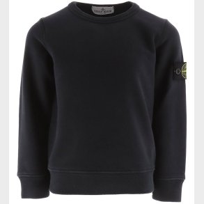 Stone Island Sweatshirt - Navy Blue m. Logo