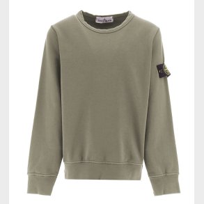 Stone Island Sweatshirt - Mud m. Logo