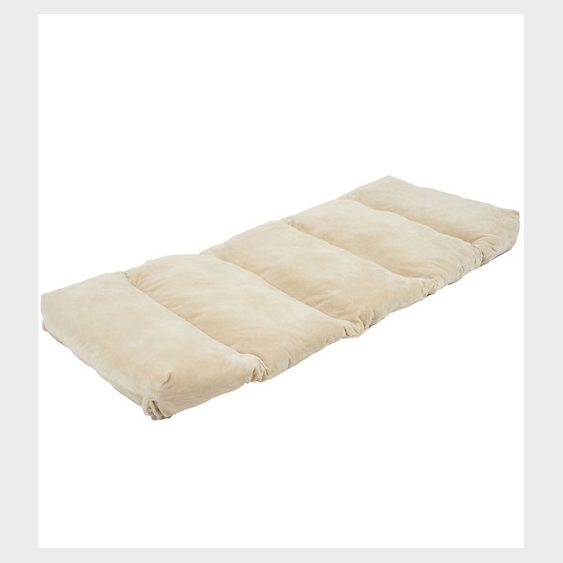 Hemmingsen Kids Luksus Madras - Velour - Luna - 140x60 cm - Beig