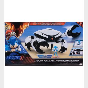 Sonic Leges�t m. Figur - Crab Mech Battle Playset