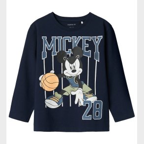 Name It Bluse - NmmDallin - Micky Mouse - Navy Blazer