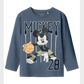 Name It Bluse - NmmDallin - Mickey Mouse - China Blue