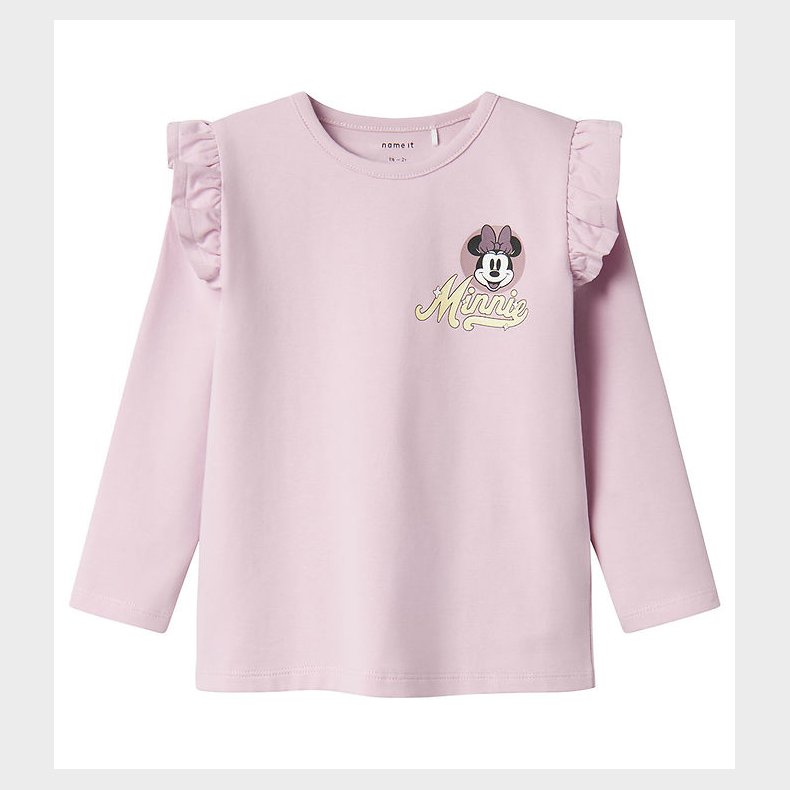 Name It Bluse - NmfDasire - Minnie Mouse - Winesome Orchid
