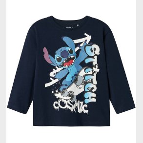 Name It Bluse - NmmJabus - Stitch - Navy Blazer