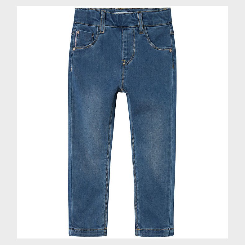 Name It Leggings - NmfSalli - Medium Blue Denim