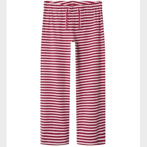 Name It Bukser - Noos - Rib - NkfSuraja - Lollipop m. Hvide Stri