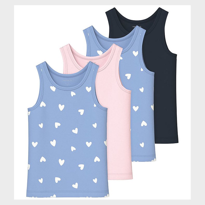Name It Undertrjer - NkfTank - 4-pak - Serenity