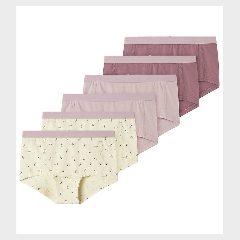 Name It Hipsters - NkfHipster - 6-pak - Buttercream Floral