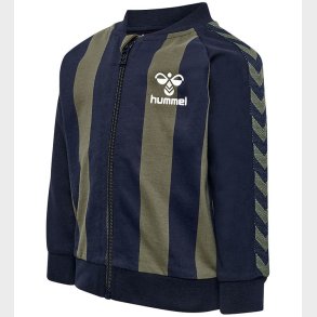 Hummel Cardigan - hmlErhan Zip - Black Iris