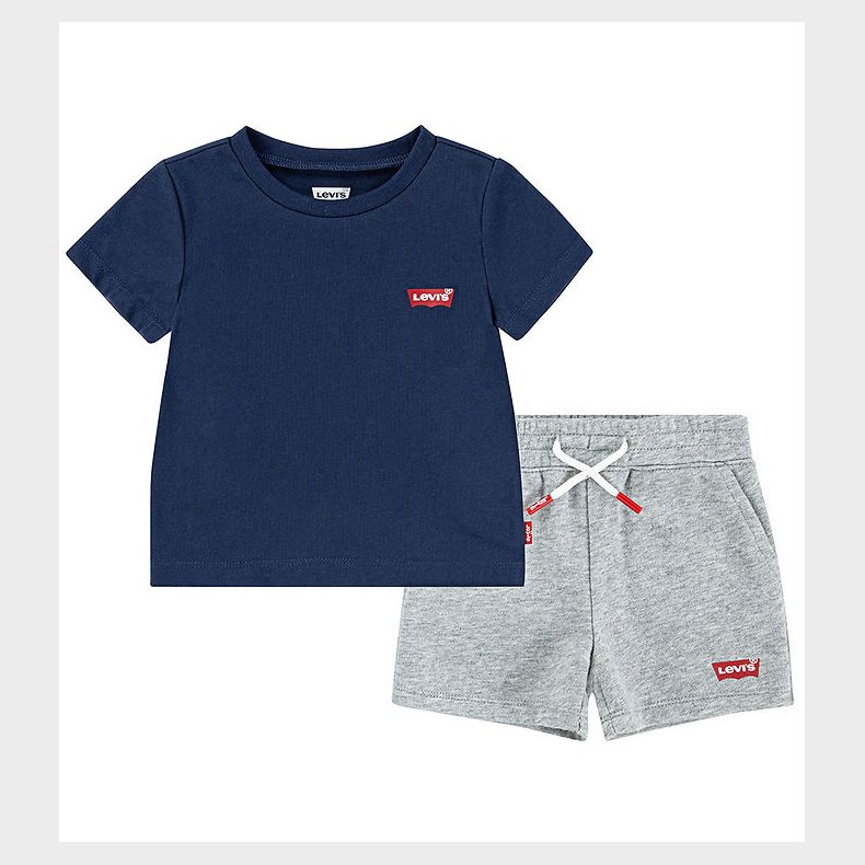 Levis S�t - Shorts/T-shirt - Dress Blues
