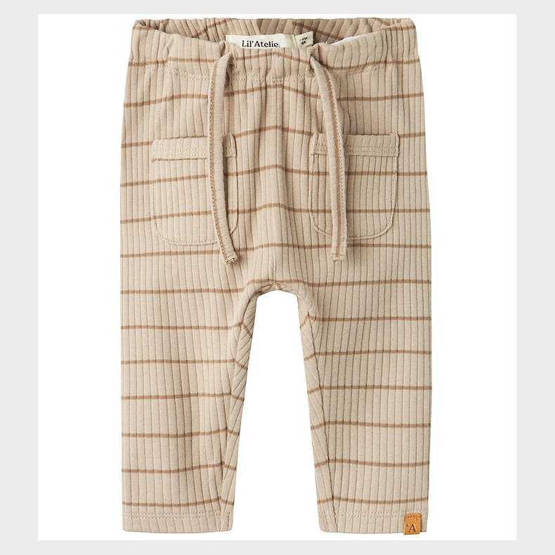 Lil' Atelier Bukser - Noos - Rib - NbmKail - Pure Cashmere m. St