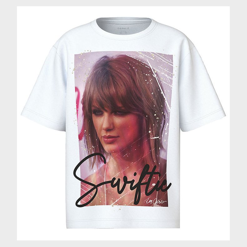 Name It T-Shirt - NkfDusan - Taylor Swift - Cloud Dancer m. Prin