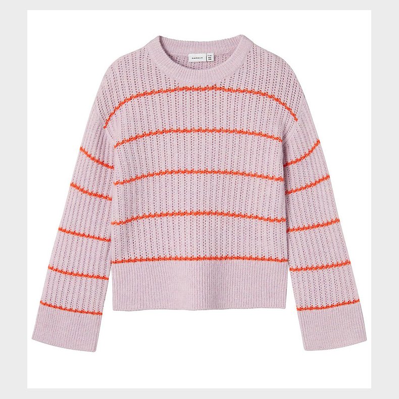 Name It Bluse - Strik - NkfTitina - Winsome Orchid