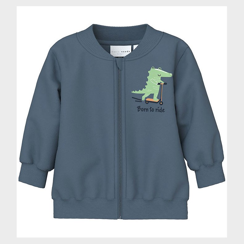 Name It Cardigan - NbmVonne - China Blue/Born To Ride